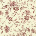 Provence- Cream With Red Floral Print
