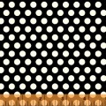 Fleur Noir-White Dots On Black