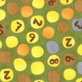 Ten Little Things Numbers On Lime
