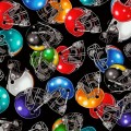 Sew Sporty Helmets On Black