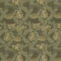 Morris & Company Brown Green Leafy Allover