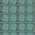 Americana Collection Teal Window Pane